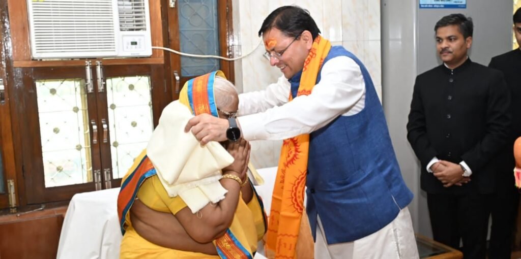 शांतिकुंज पहुंचे केंद्रीय स्वास्थ्य मंत्री जे.पी. नड्डा और मुख्यमंत्री धामी ने शैलदीदी का...